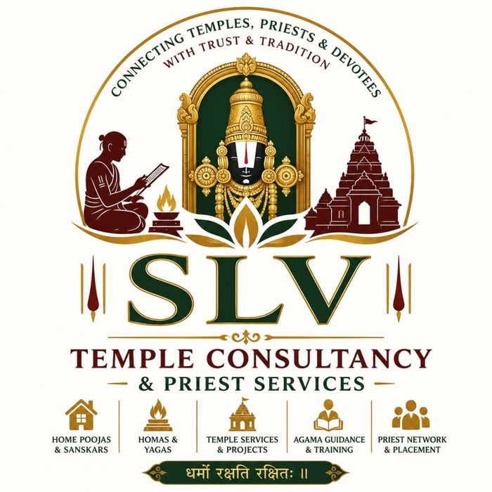 SLV Temple Consultancy logo